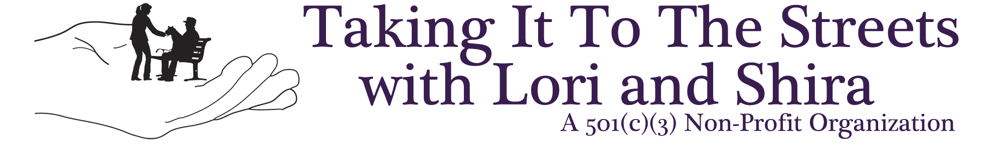 Taking it to the Streets with Lori and Shira logo.